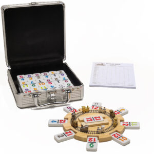 Mexican Train Dominoes Double 12 with Numbers