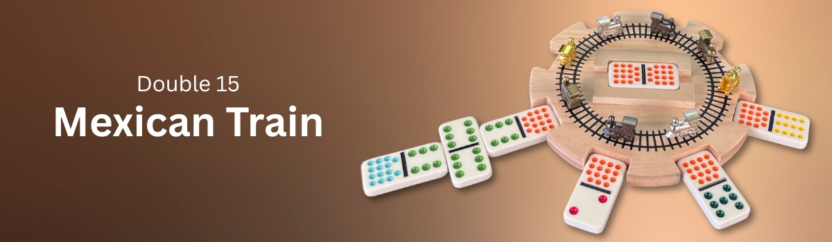 Double 15 Mexican Train Game